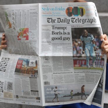 Telegraph buyers take step towards £500m deal with Whitehall filing