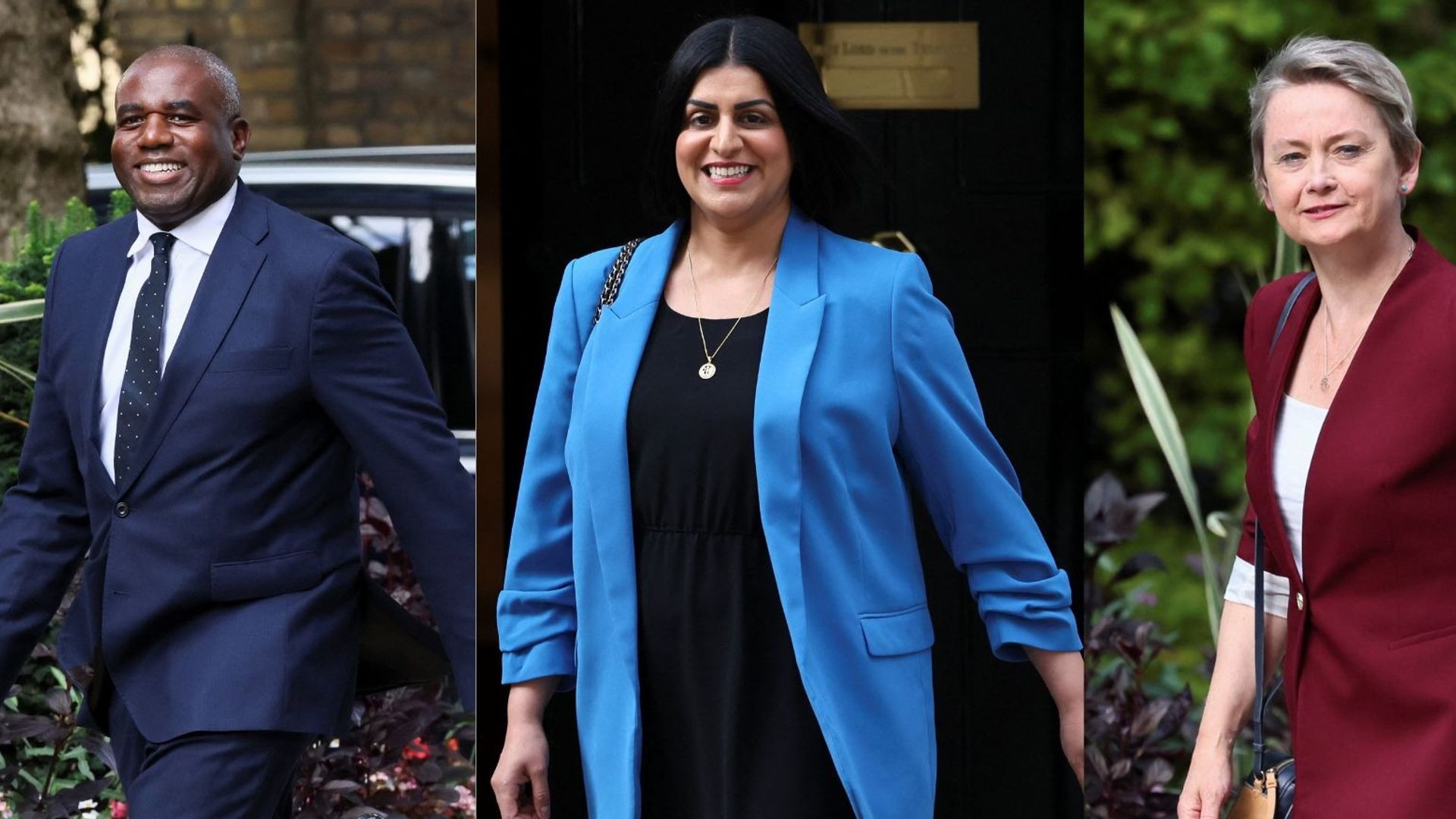 Lammy, Cooper and Mahmood get new jobs in major reshuffle after Rayner’s resignation