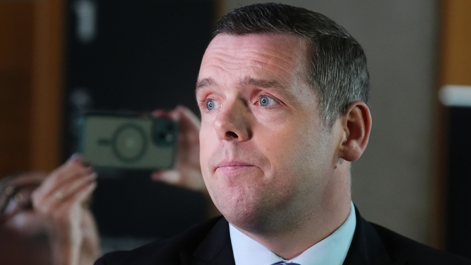 Former Scottish Tory leader Douglas Ross accuses SNP minister of assault and verbal abuse