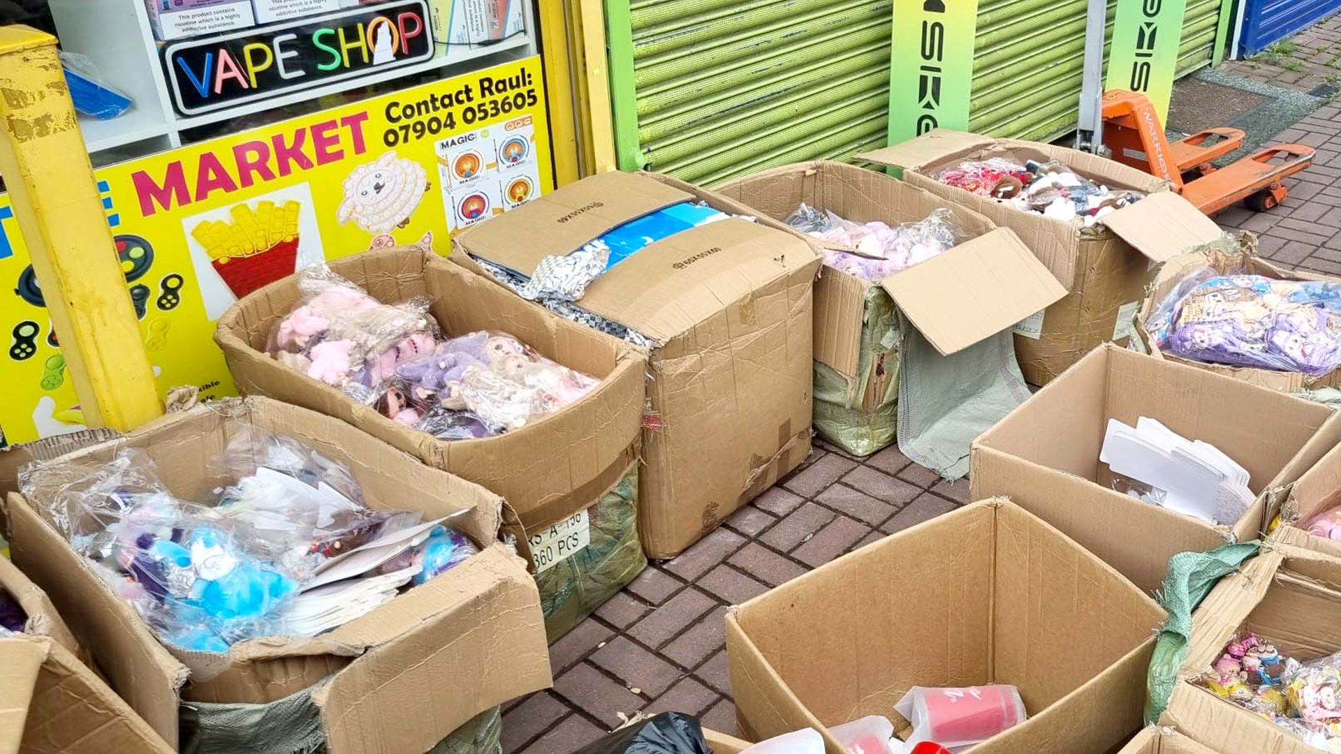 Counterfeit toys worth millions seized at border – with nine in ten being fake viral doll