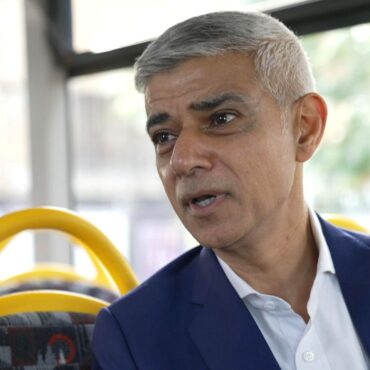 London mayor hits out at ‘misinformation’ as new figures show fall in crimes
