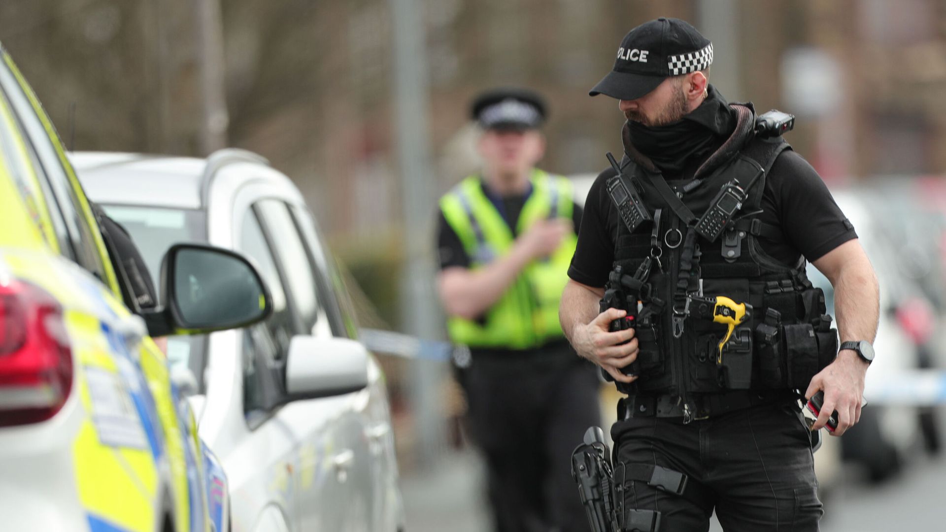 Counter-terrorism police arrest four men in locations across England