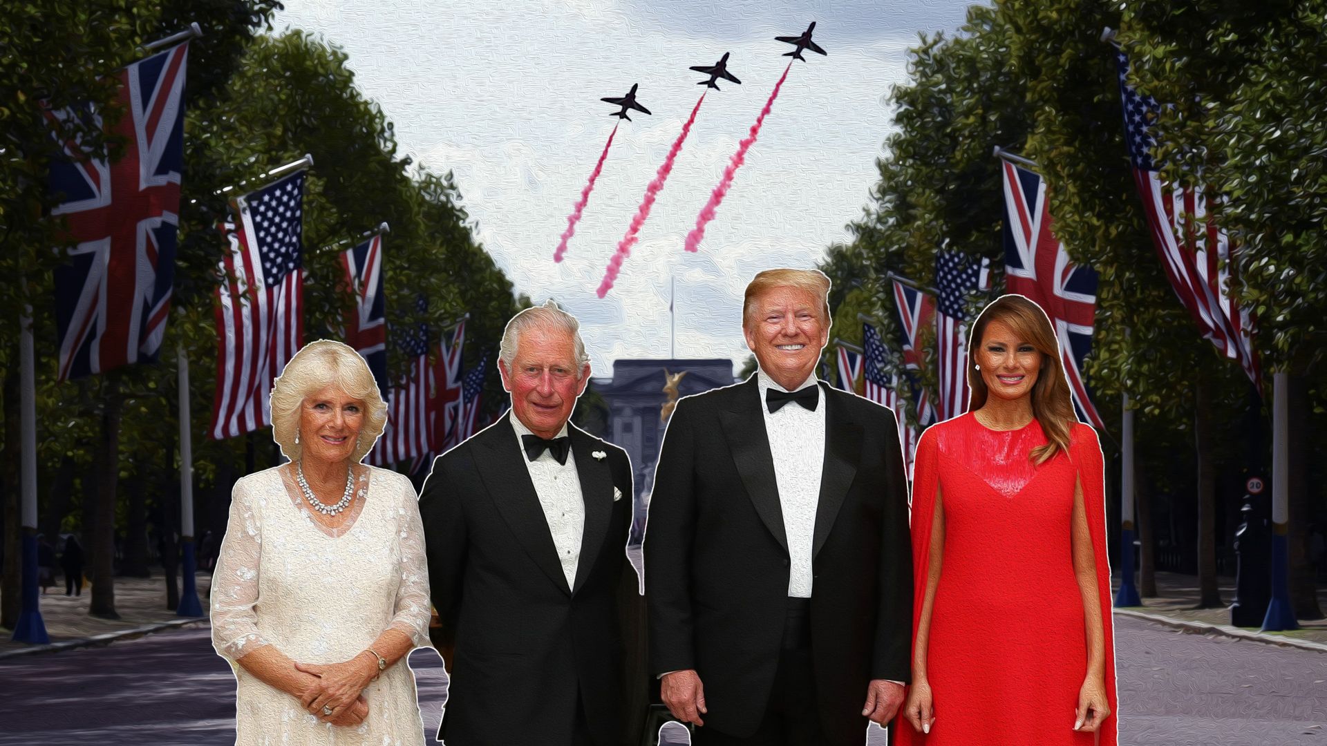 Trump will get full pomp and pageantry – and no one does it better than Britain