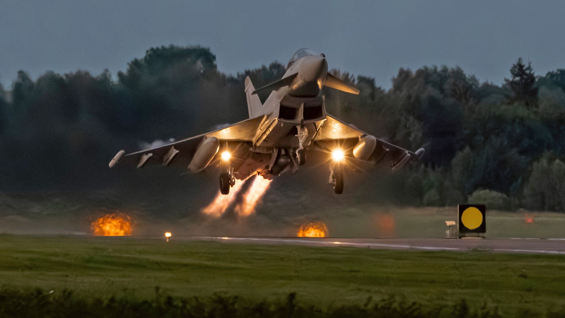 British fighter jets to fly air defence missions over Poland after Russia’s drone incursion