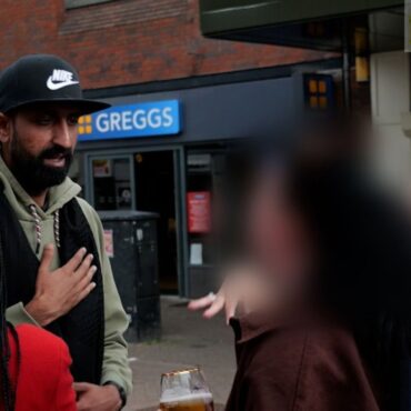 Police probe after Sky interview with businessman disrupted by women shouting about rape