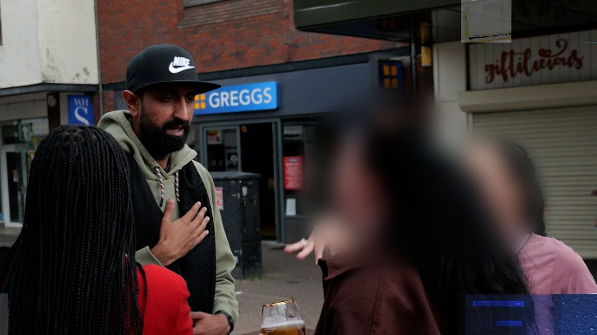 Police probe after Sky interview with businessman disrupted by women shouting about rape