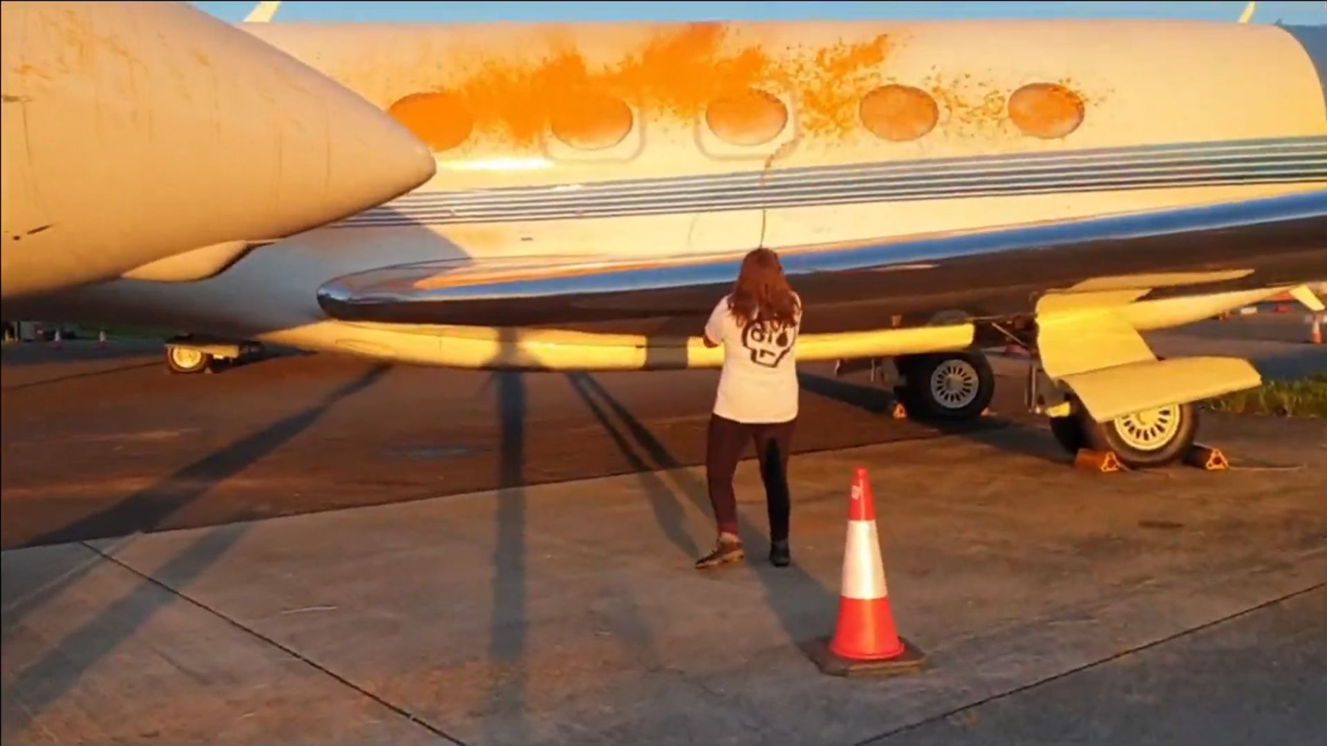 Just Stop Oil activists who sought to spray paint Taylor Swift’s private jet spared jail