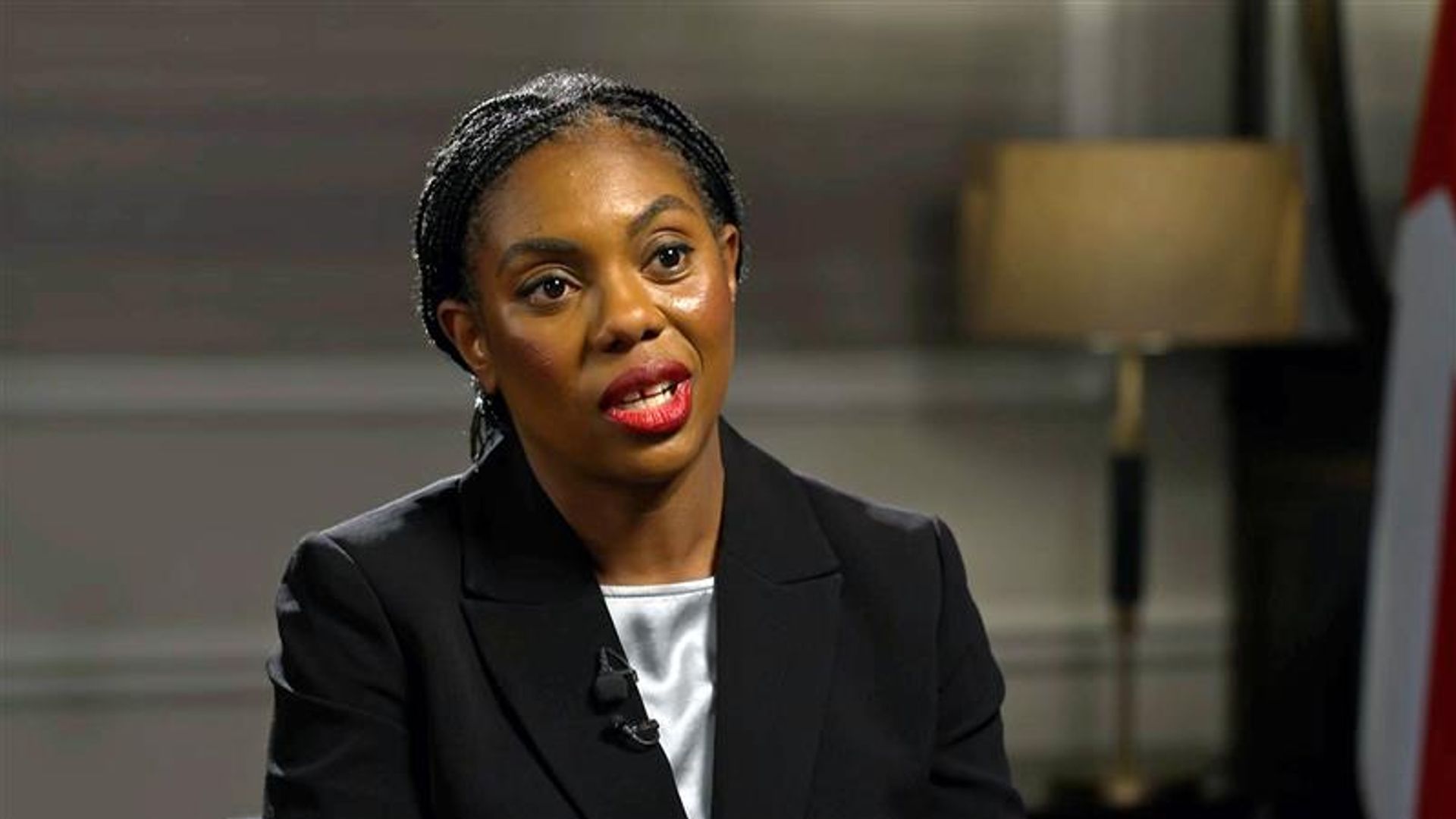 Kemi Badenoch repeatedly refuses to say whether she admires Nigel Farage