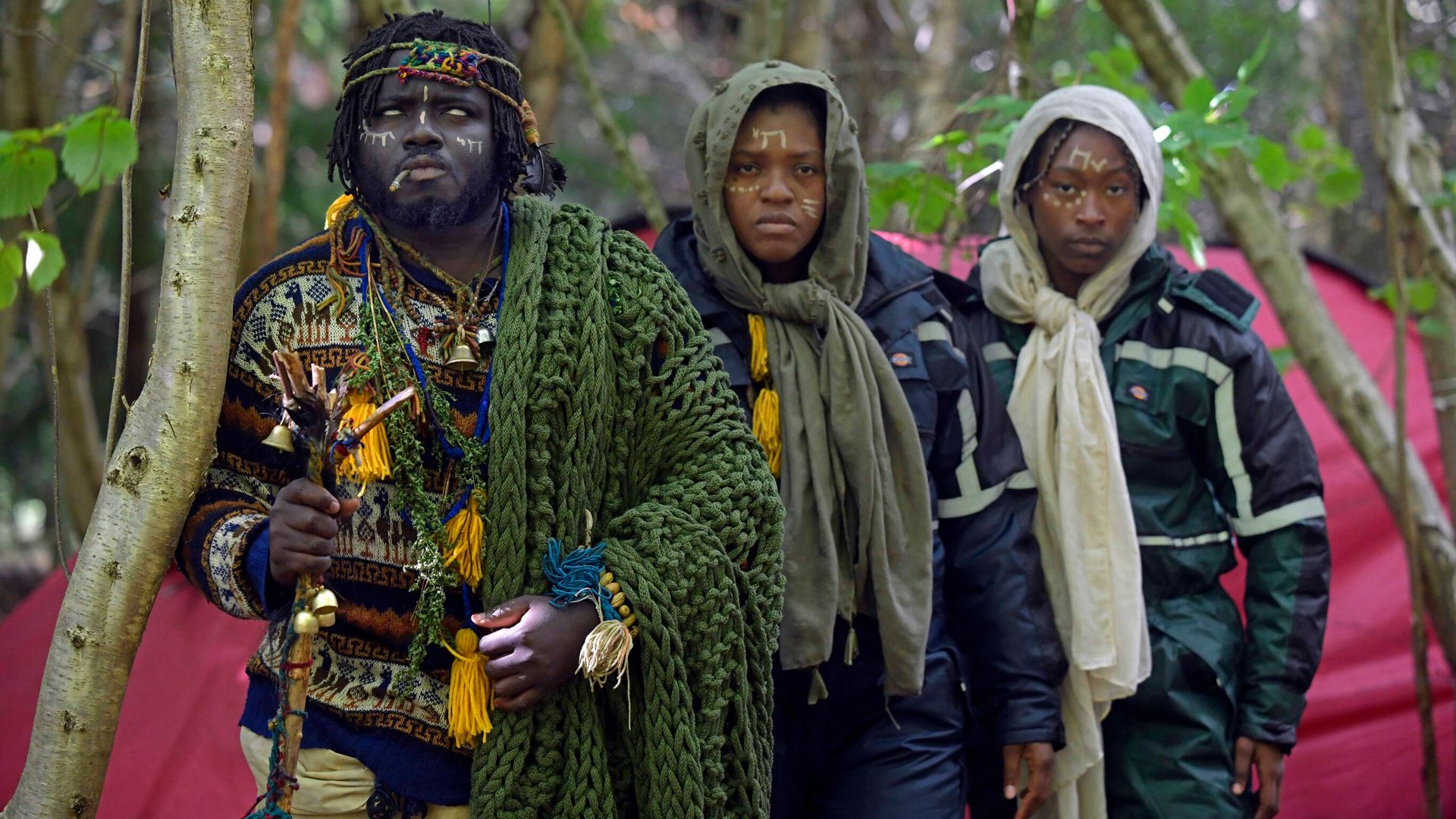‘African tribe’ members evicted after raid on Scottish wood