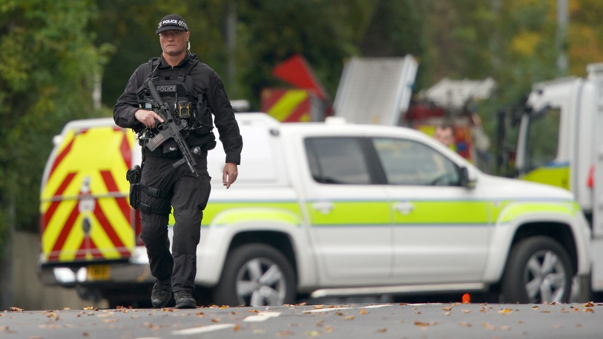 Two men killed in terror attack outside synagogue named
