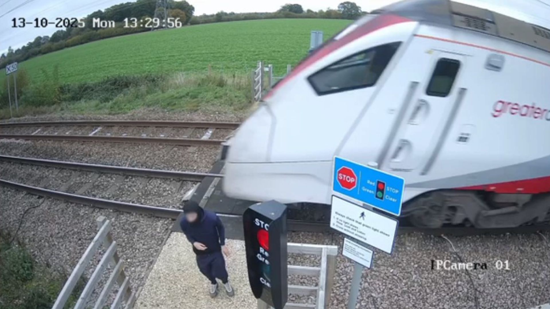 Teenager inches from being hit by train as they ‘risk everything’ for ‘game’