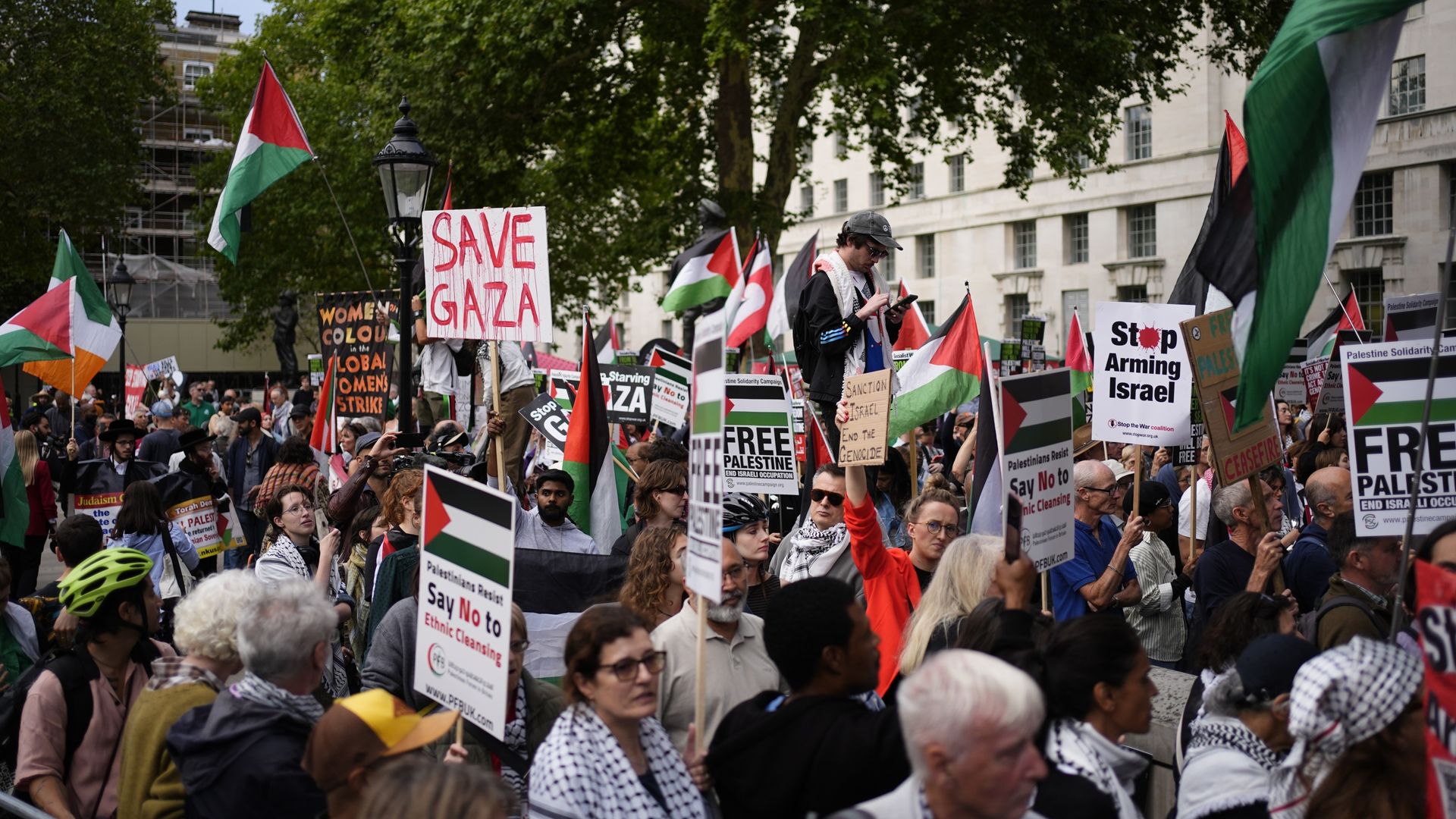 PM condemns ‘un-British’ plans for protests on anniversary of Hamas terror attack