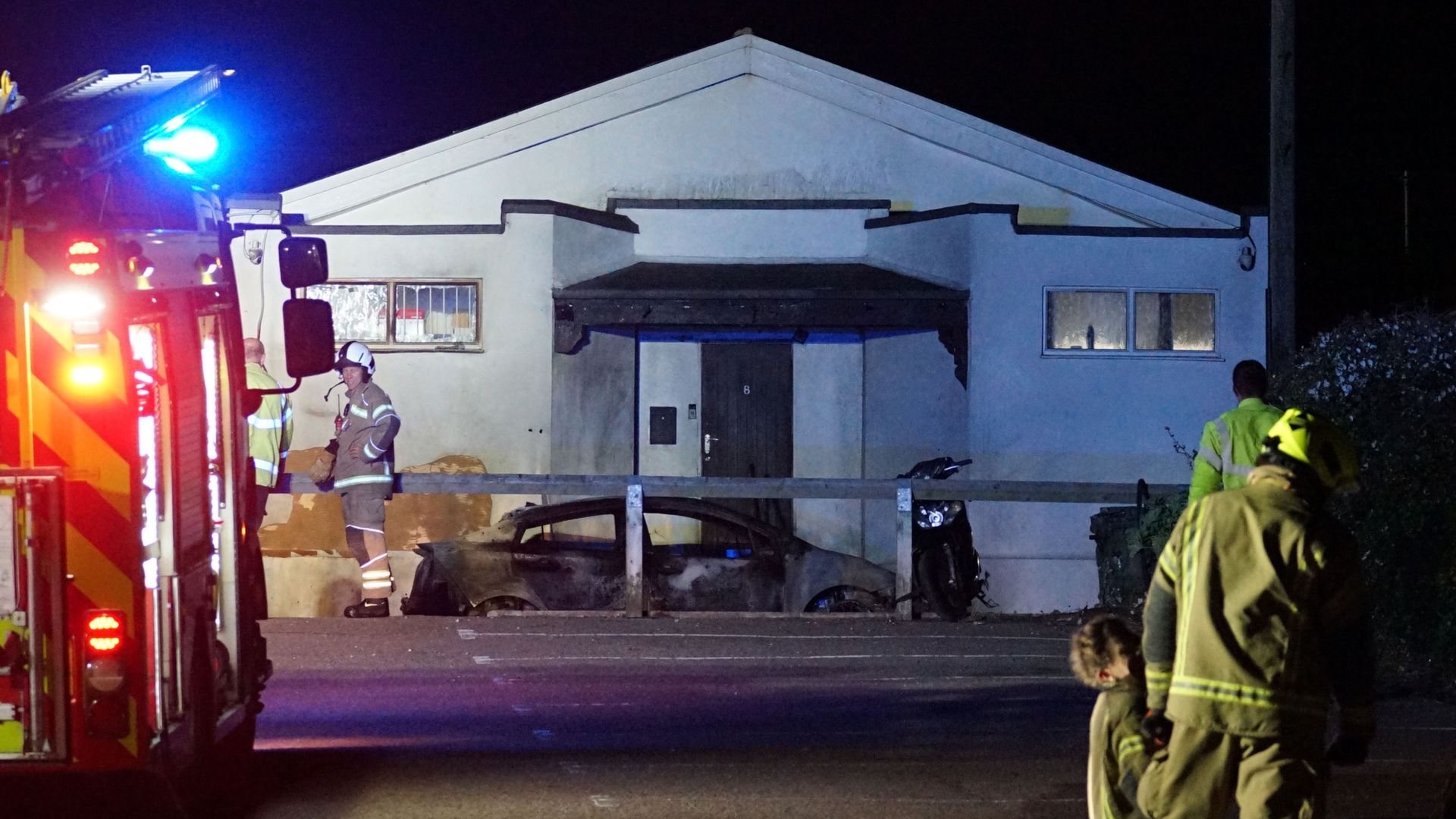Police treating suspected arson attack at mosque as a hate crime