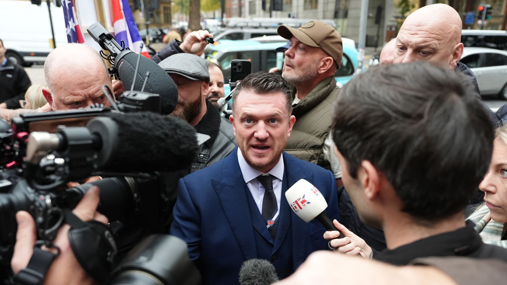 Robinson refused to give phone pin to police as he drove Bentley to Benidorm, court hears