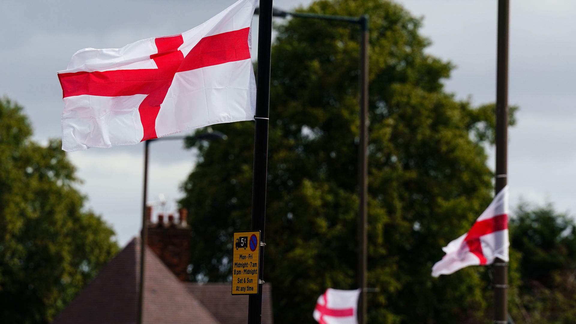 St George’s flags are creating ‘no-go zones’ for NHS staff, health bosses warn