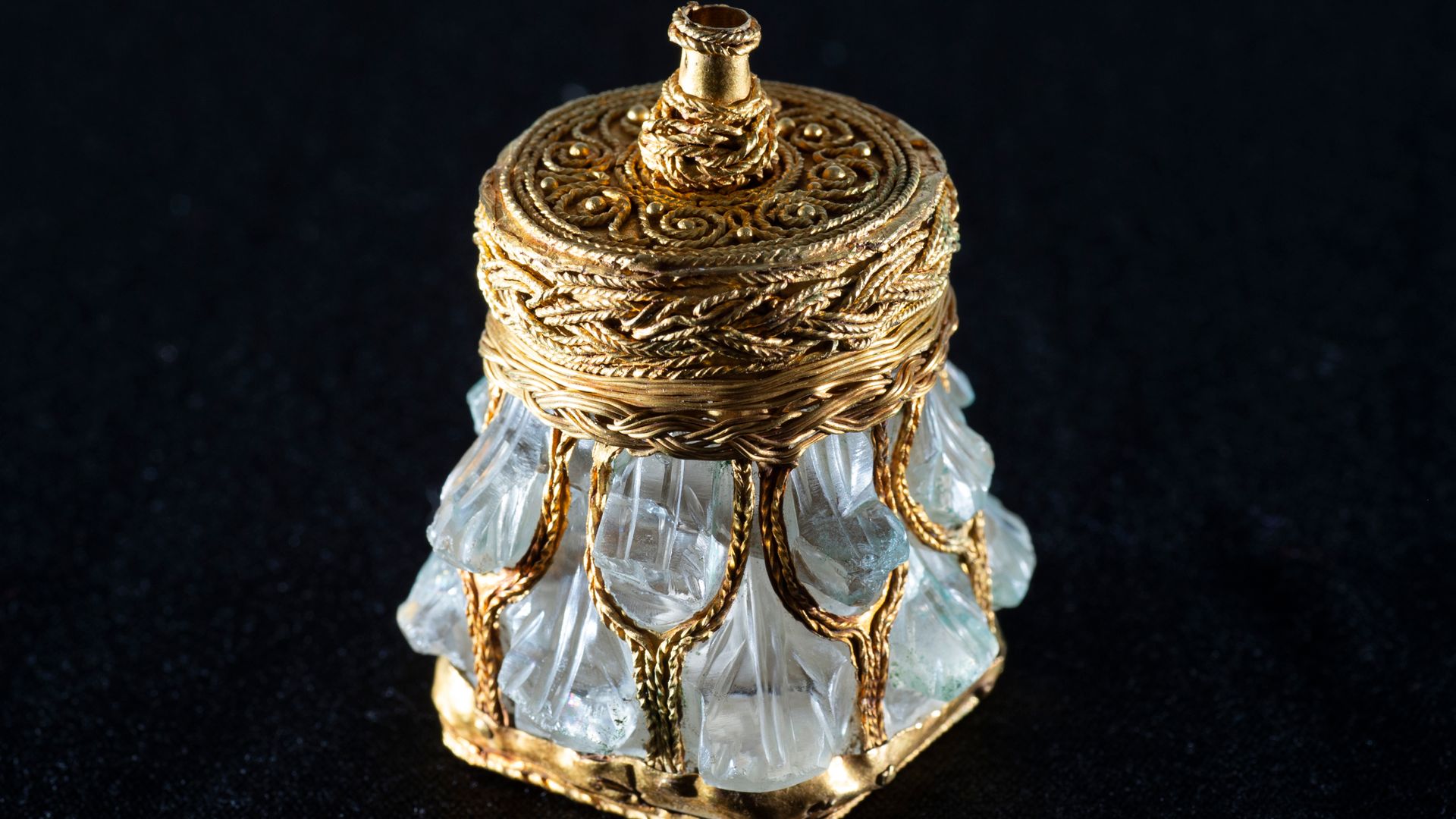Prized treasure from Viking Age hoard on show for first time
