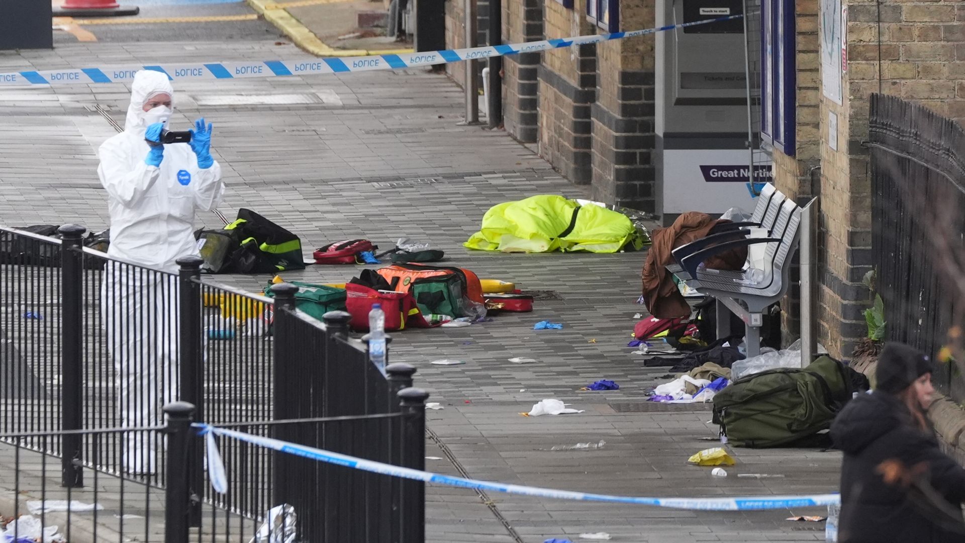 Two people in life-threatening condition after train mass stabbing – as police give details on suspects