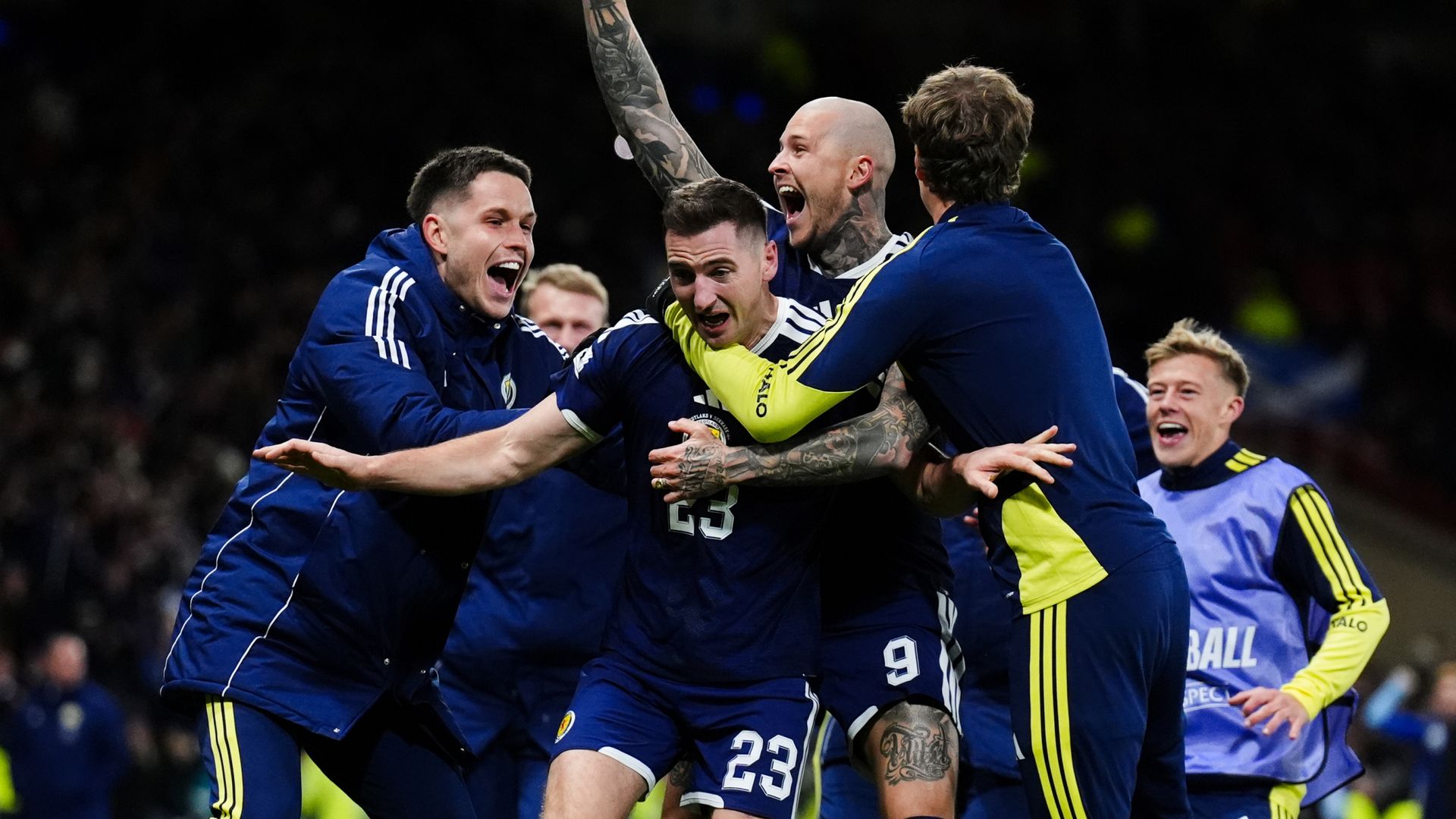 Scotland secure men’s World Cup spot for first time since 1998 after beating Denmark