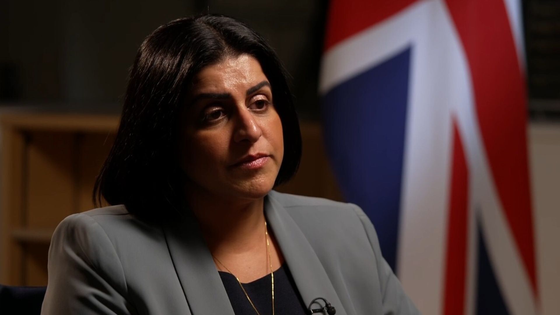 Home secretary admits illegal immigration numbers still ‘too high’ under Labour – but says Farage can ‘sod off’