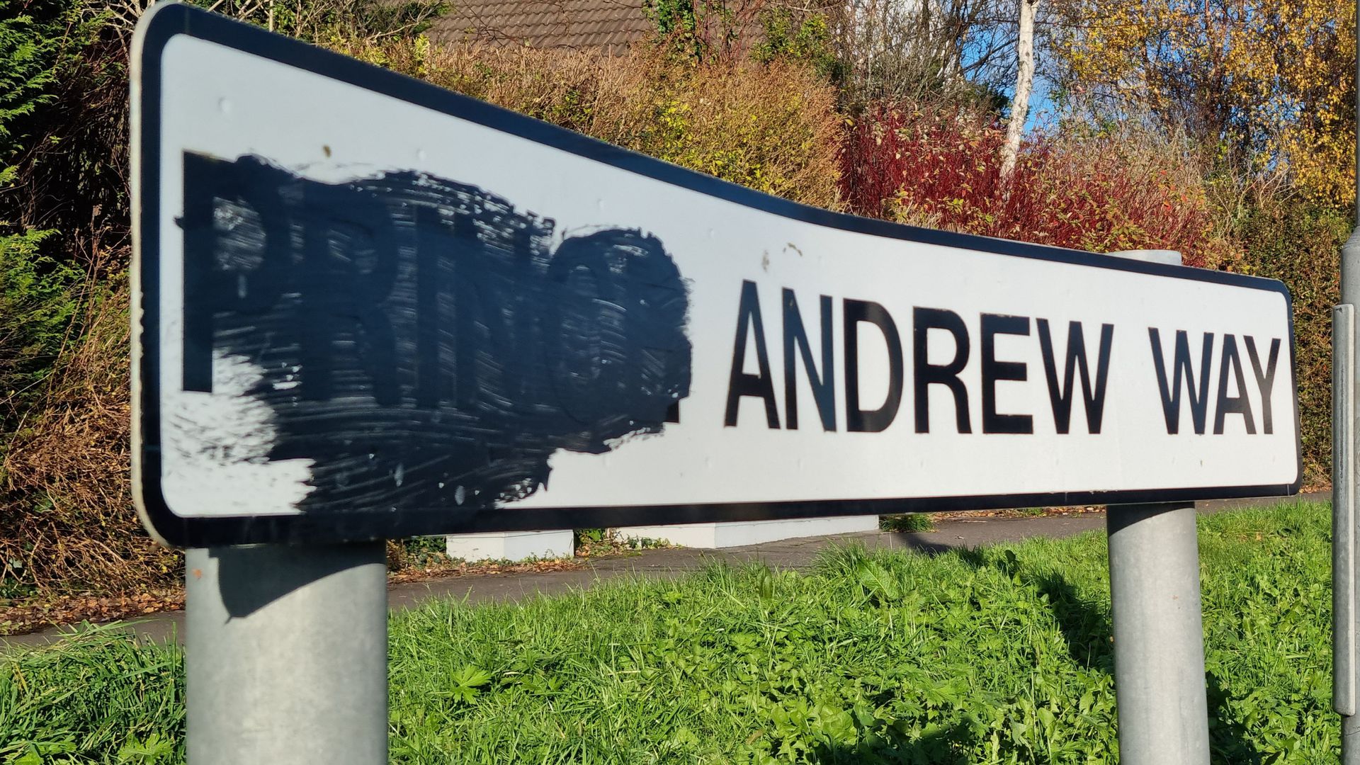 Prince Andrew Way to be renamed – but council warns it won’t be straightforward