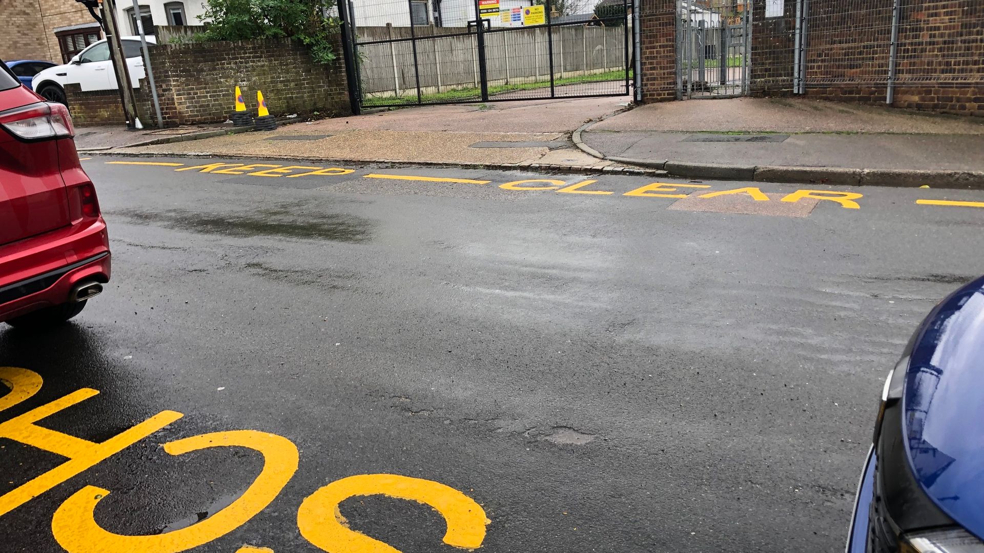 Reform council repaints road markings for school which closed in 2016