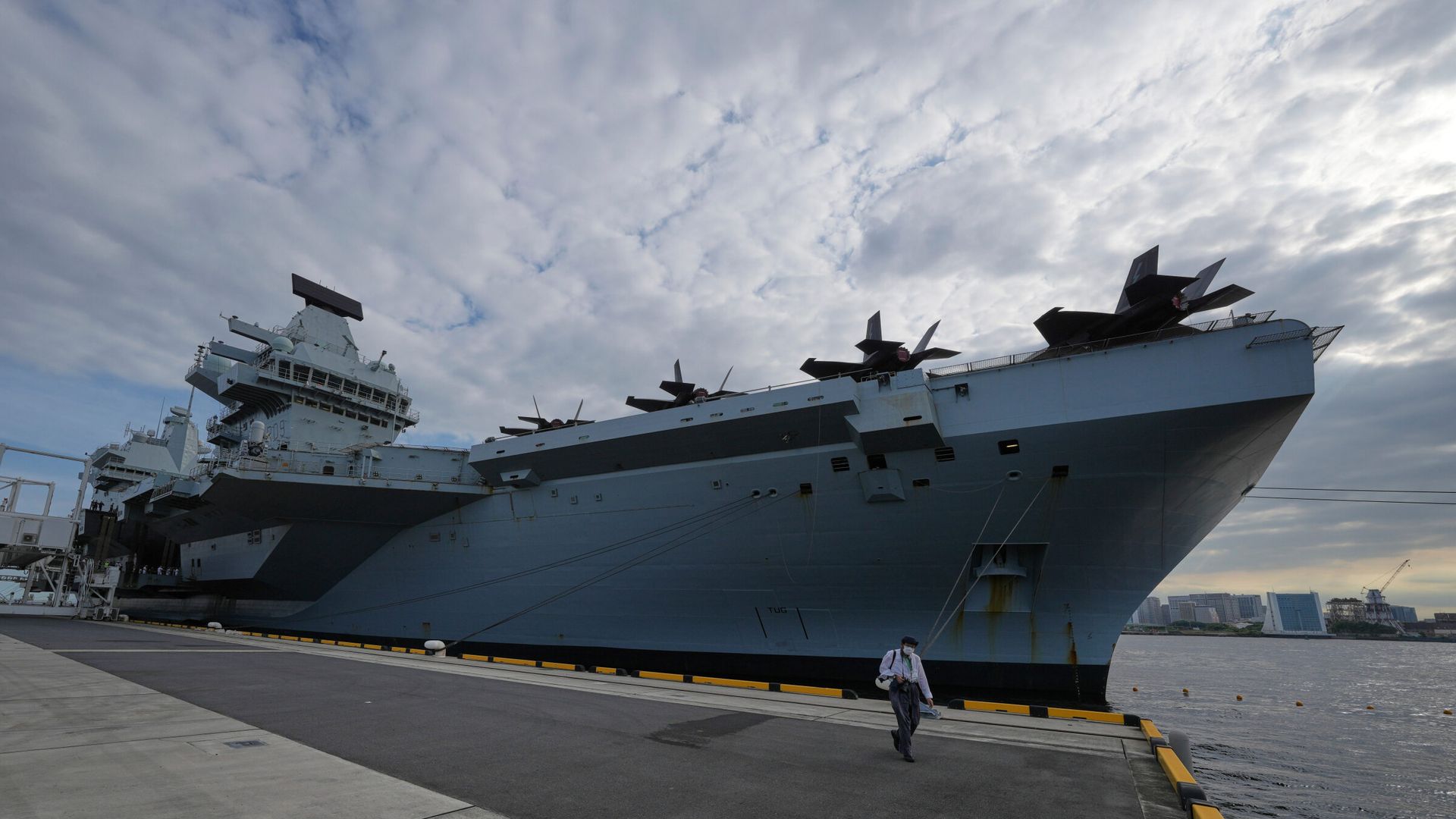 The UK’s flagship aircraft carrier is ready for war – just not without help