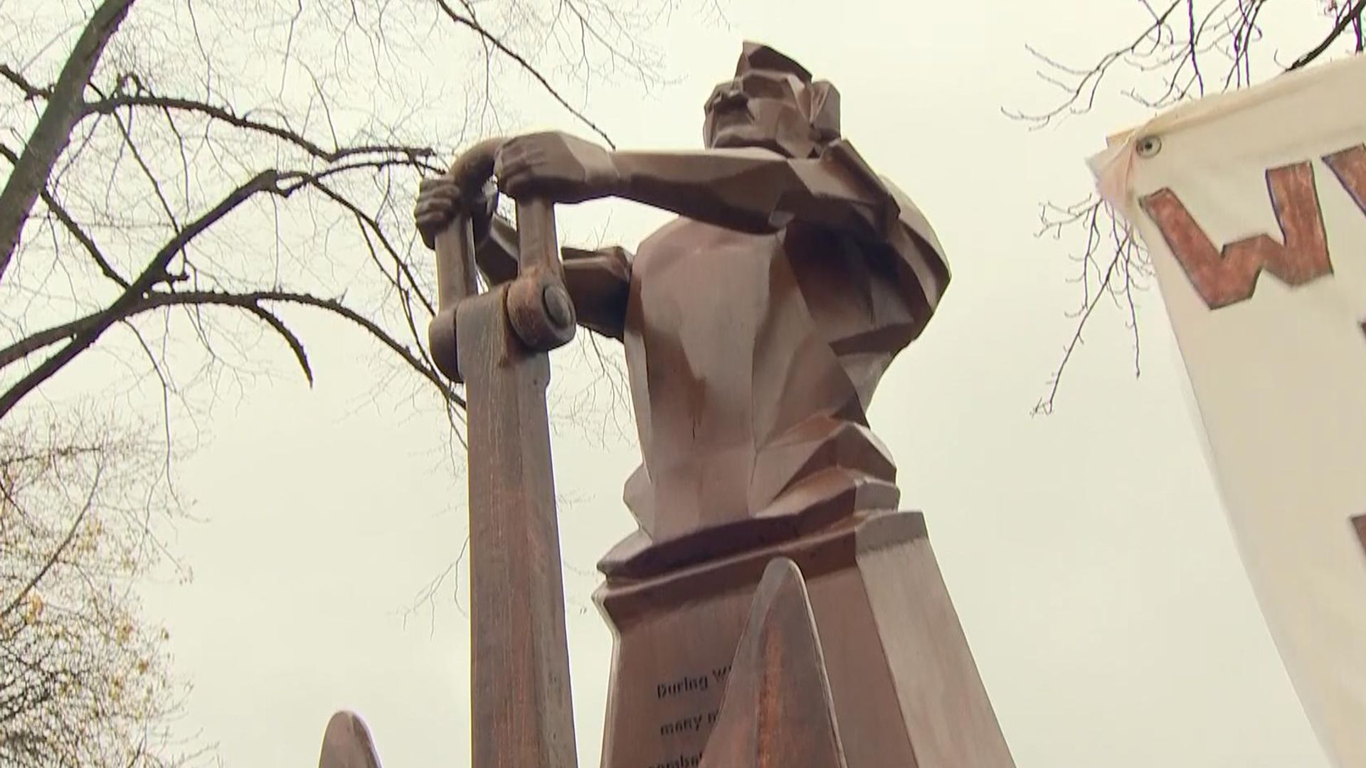 Monument honours millions who did not fight in WWII – but whose roles were vital to war effort