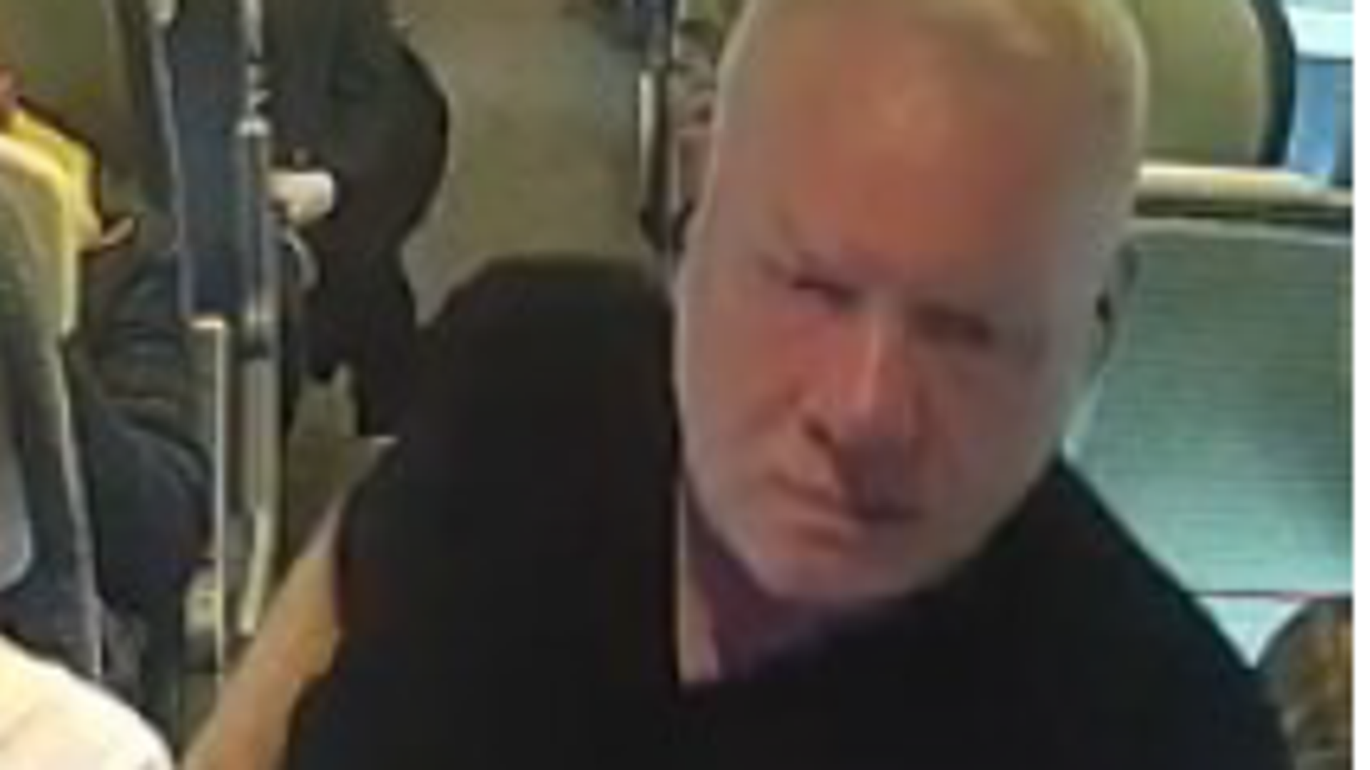 CCTV image released after sleeping woman sexually assaulted on train