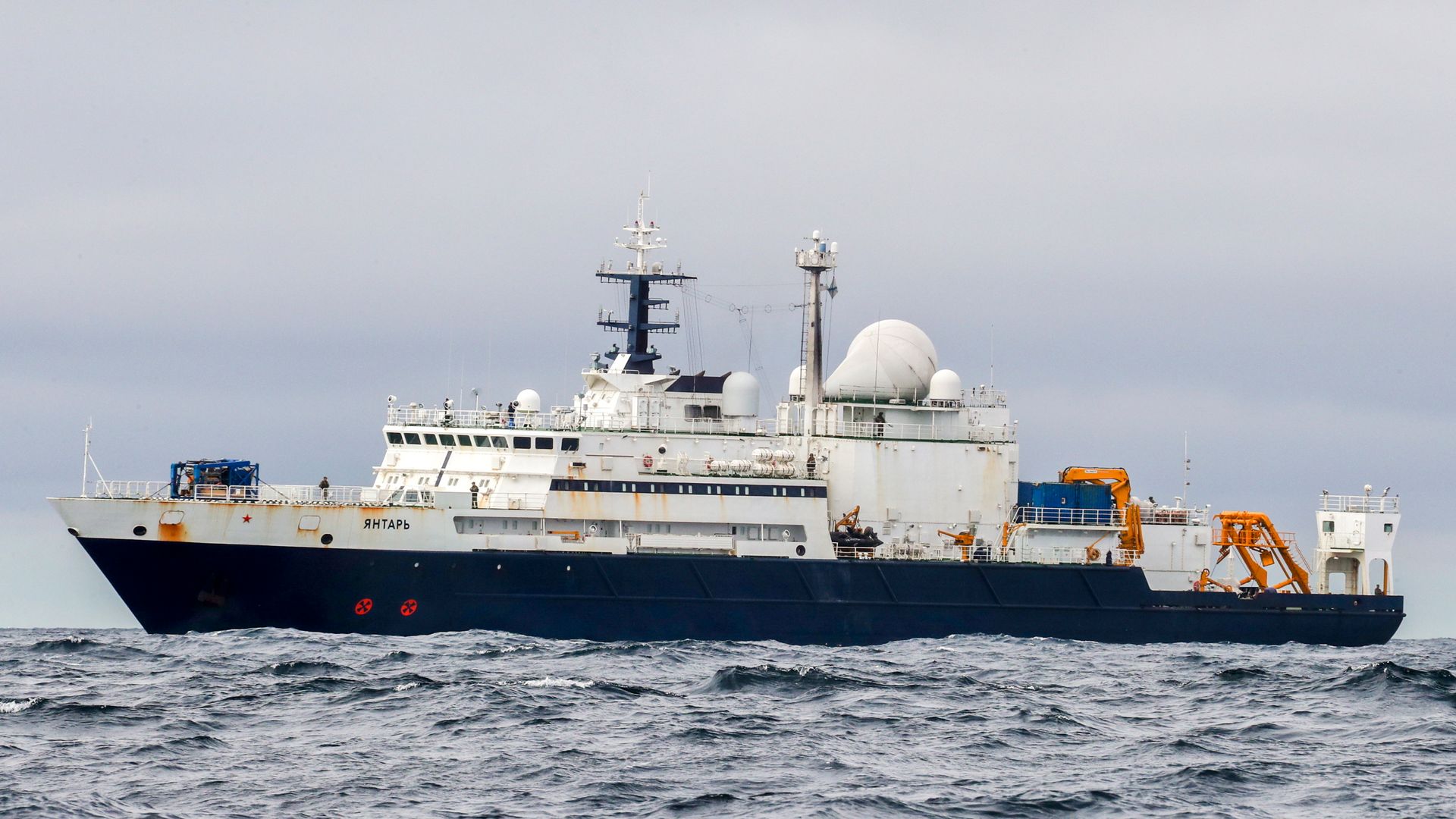 Britain rattles its sabre at Russia’s spy ship – but is it a hollow threat?