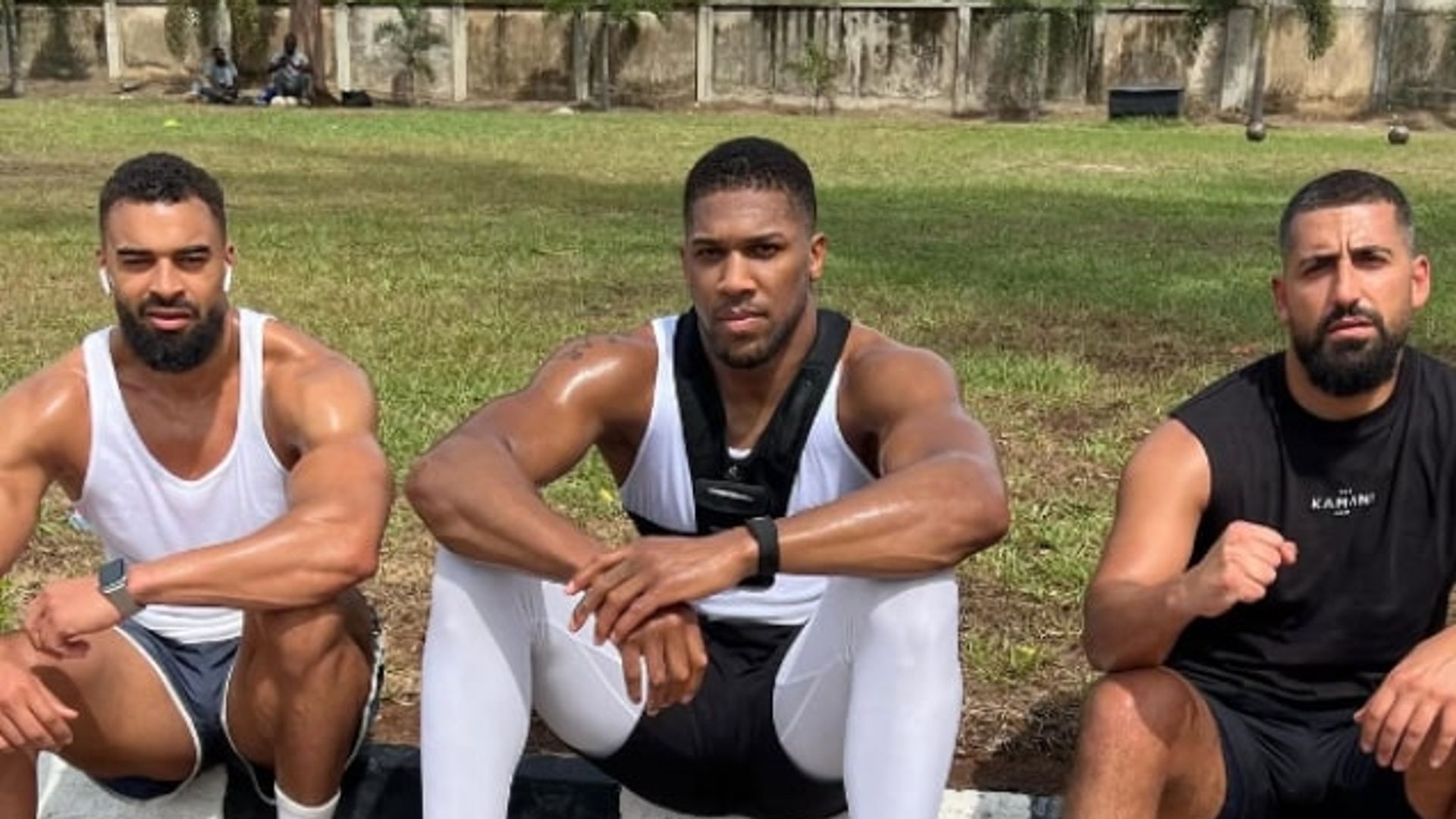 Anthony Joshua stable after crash – as tributes paid to his ‘inspirational’ friend
