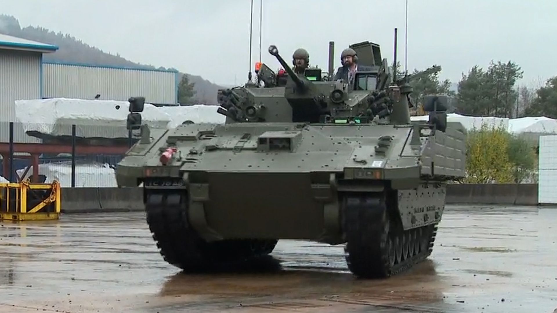 Ex-commander of unit tasked with trialling Ajax armoured vehicle lost 20% of hearing