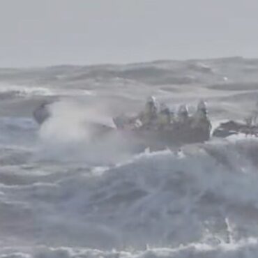 Police force warns sea swimmers as two still missing and cold weather health alert stays for Boxing Day