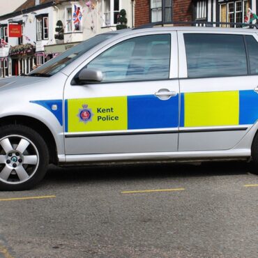 Police looking for two men after collision with car kills pedestrian