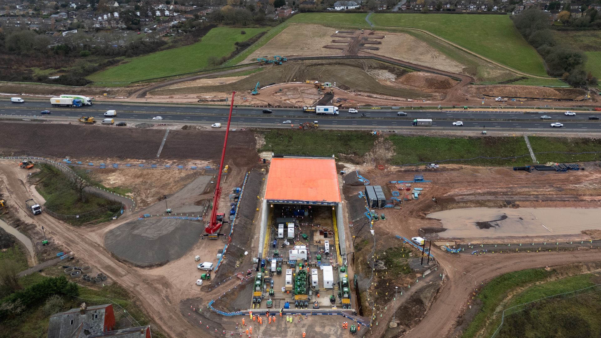 Major motorway closure over Christmas period as part of £100m project