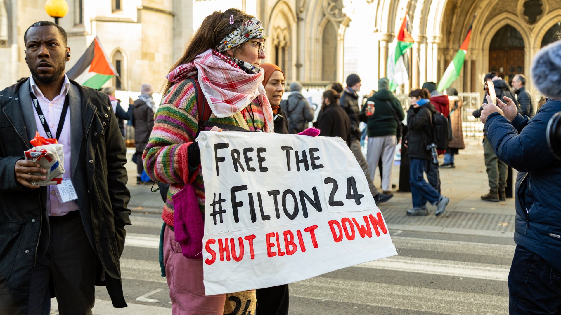 Five Palestine Action prisoners taken to hospital as hunger strike continues
