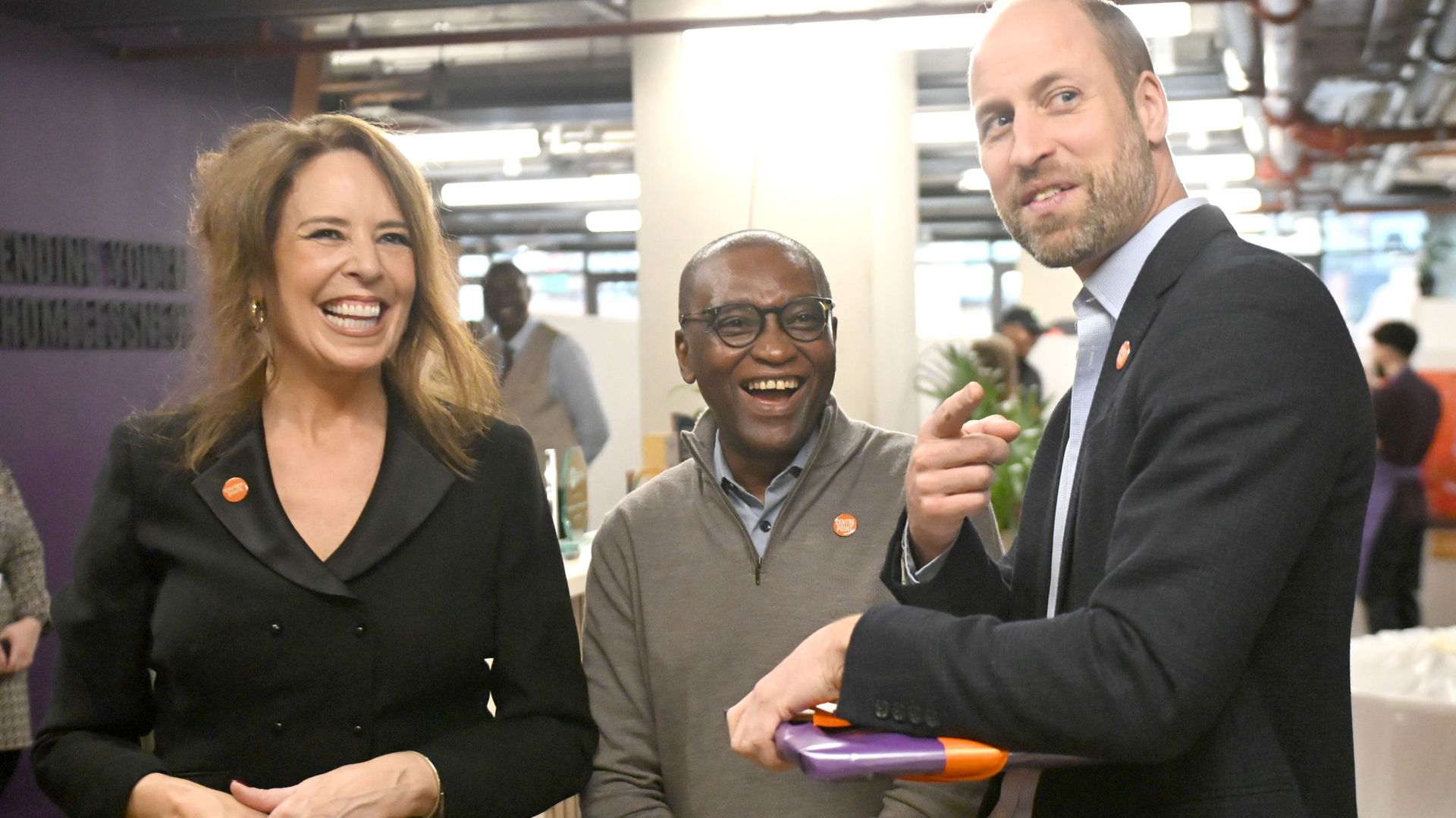 William marks 20 years as patron of homelessness charity Diana championed