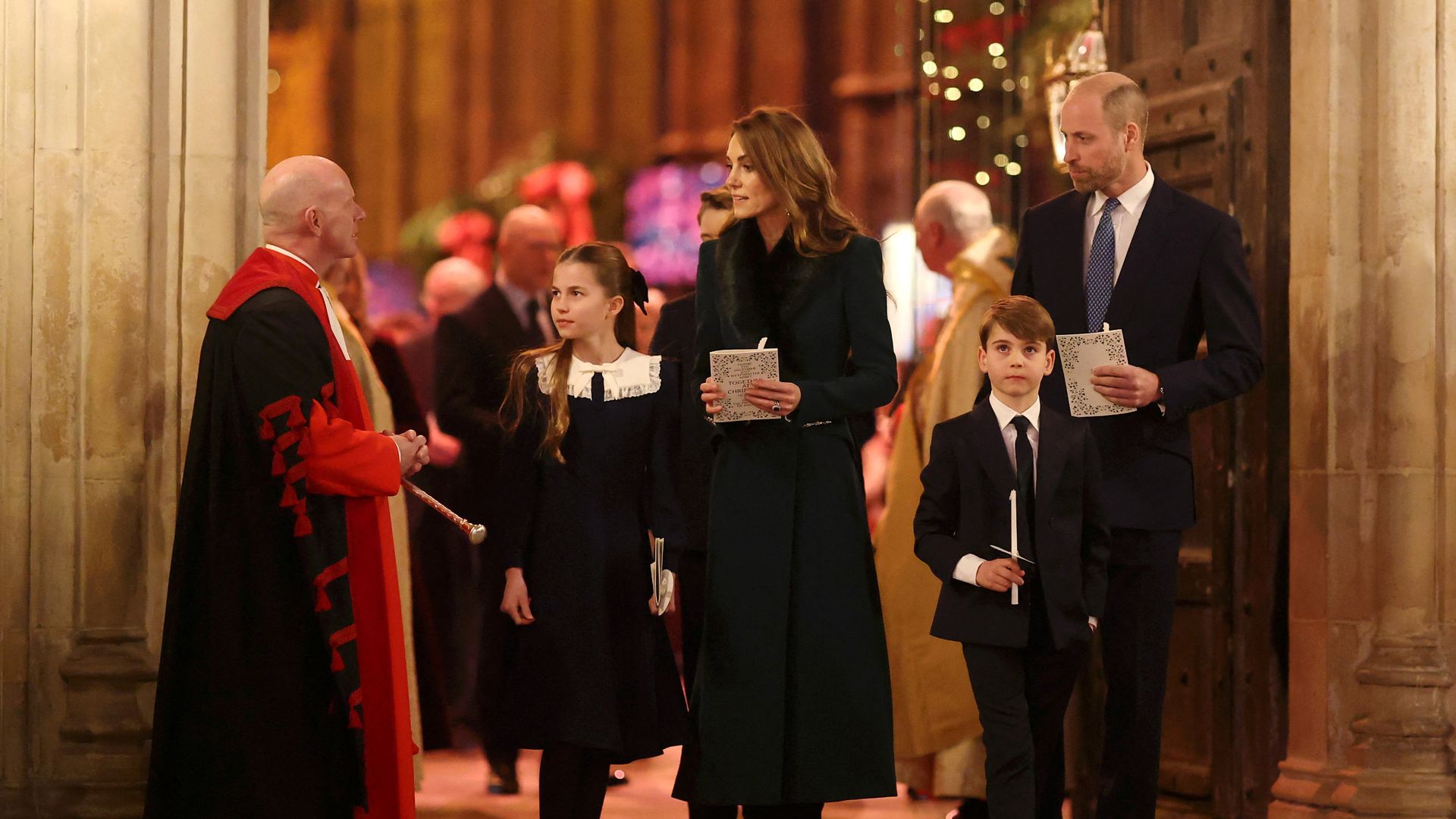 Celebrities join the Princess of Wales for a carol service to thank Britain’s volunteers