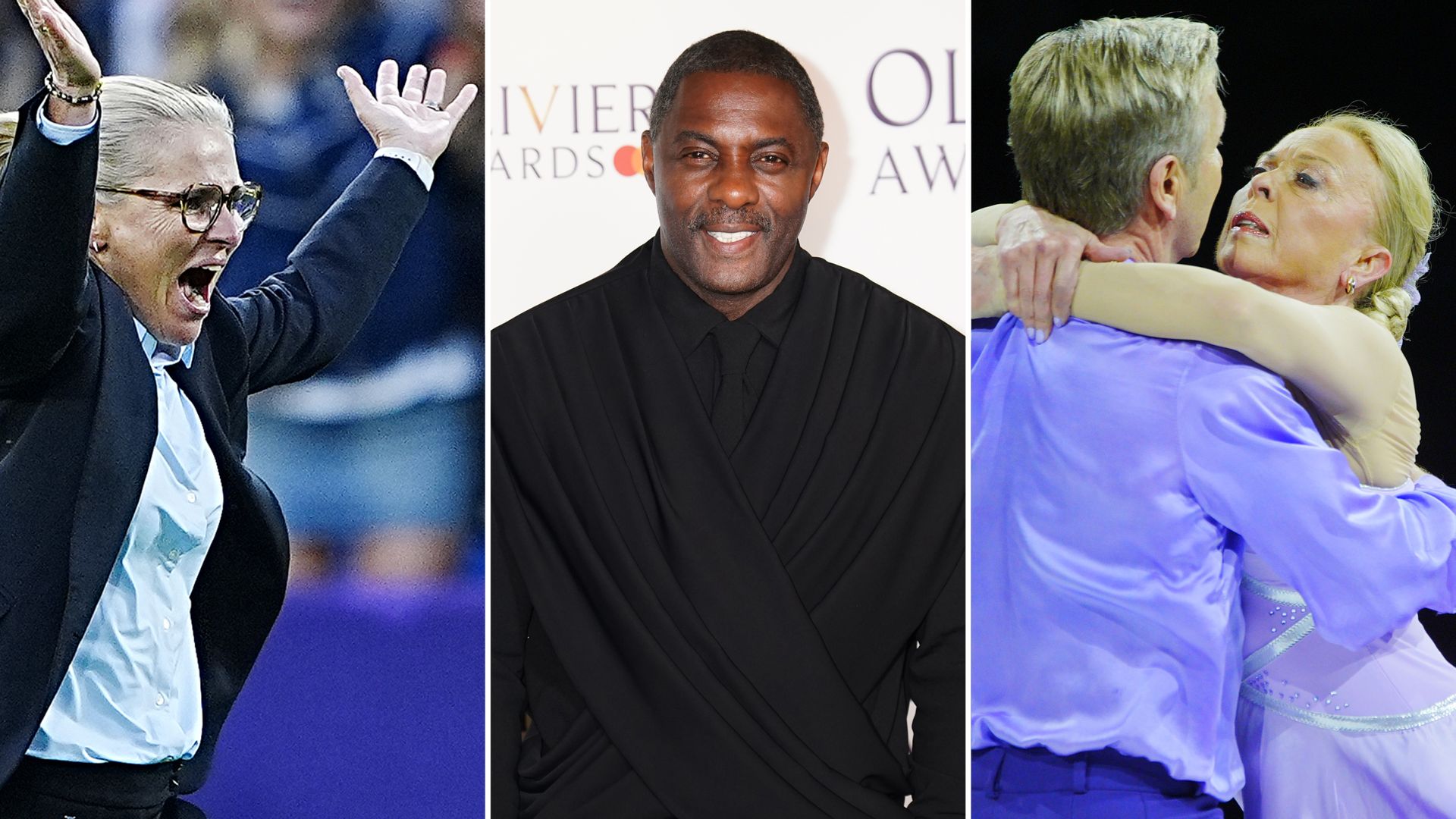 New Year Honours: Idris Elba, Torvill and Dean, and Lionesses among those recognised