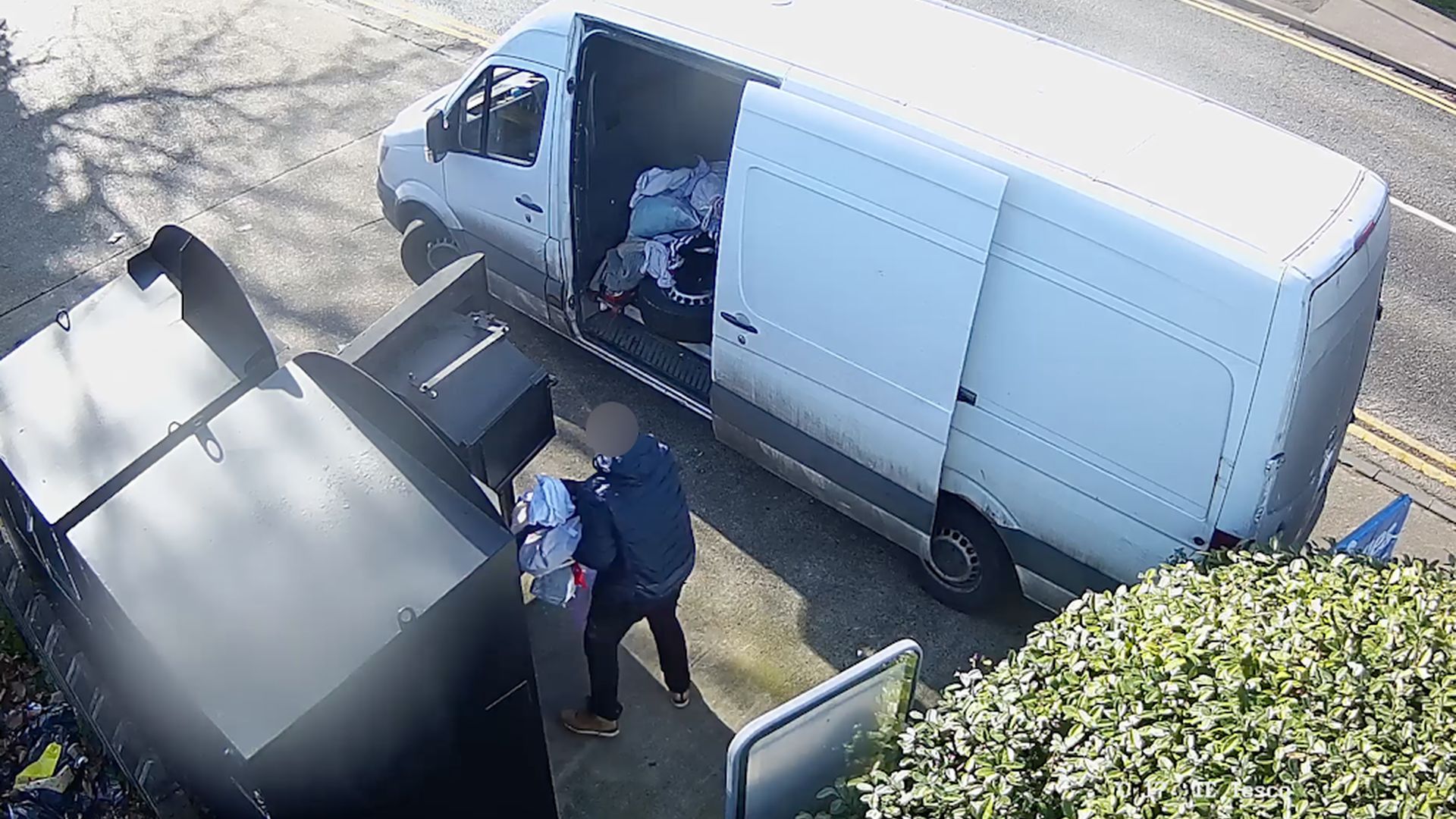 Five arrested over plot to steal ‘tonnes’ of charity clothes to fund crime
