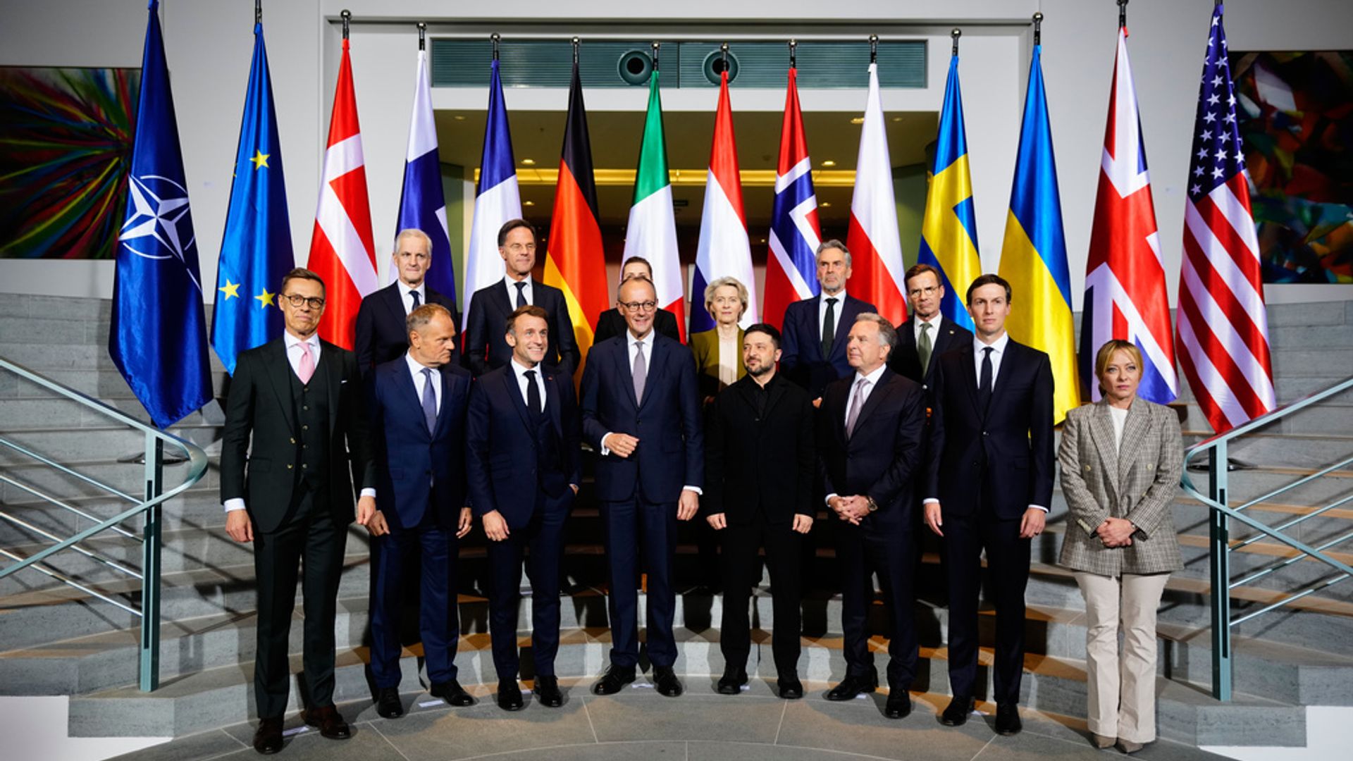 European leaders back ‘multinational force’ to secure peace in Ukraine