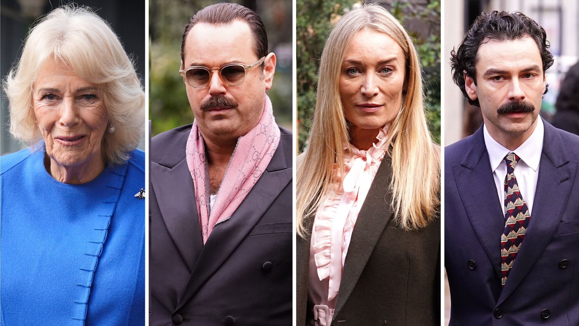 Queen joins stars at Dame Jilly Cooper memorial