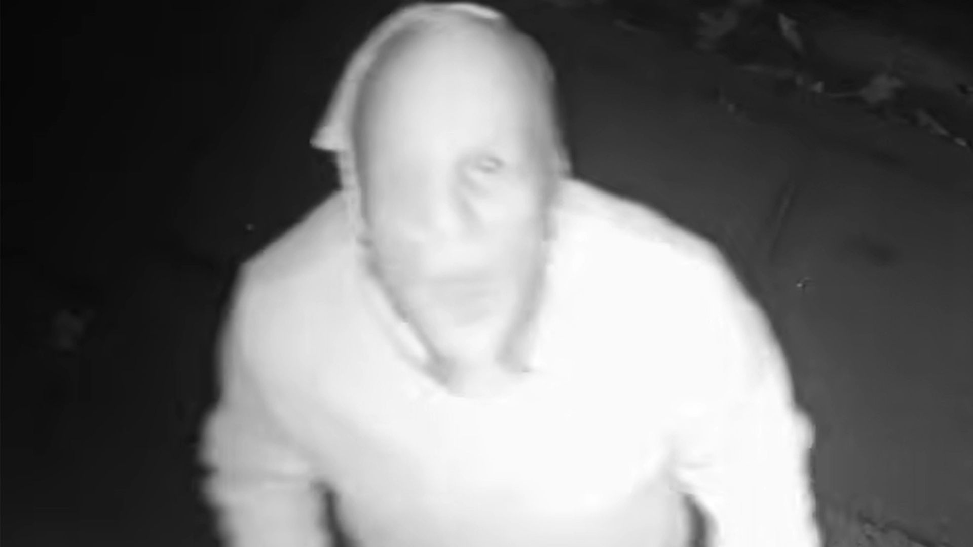 Police share video of burglar falling multiple times during escape