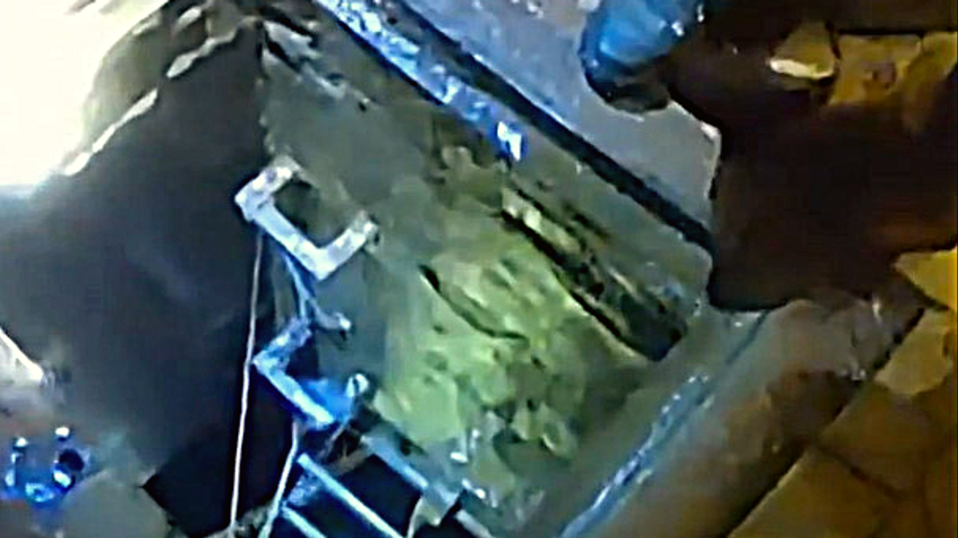 Suspected cable thief arrested as he emerged from underground