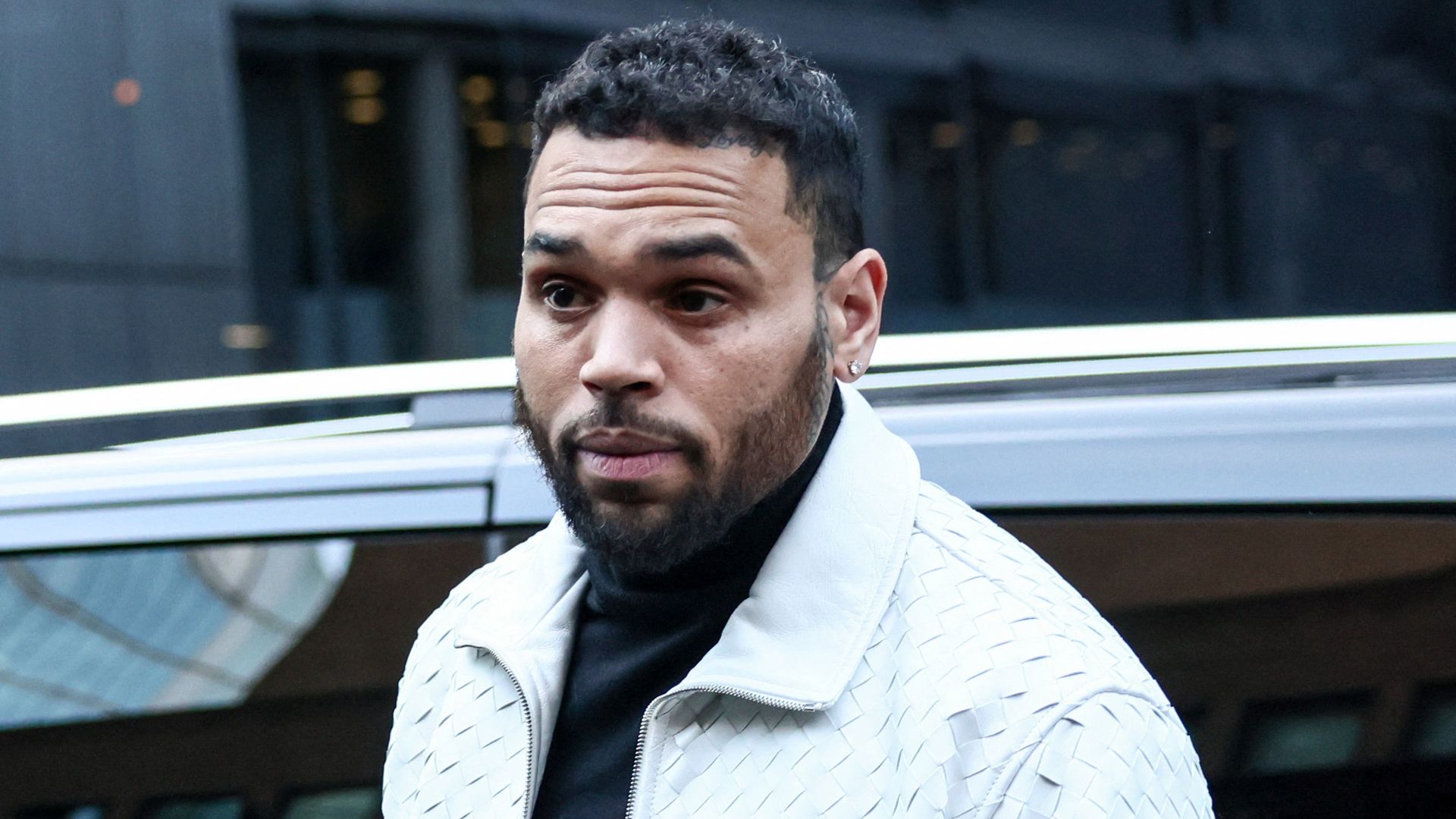 Chris Brown appears in London court over alleged ‘bottle attack’