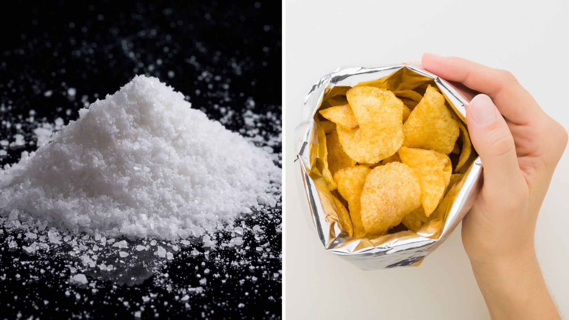 Adults in England eating ’22 bags of crisps a day’ in salt, study says