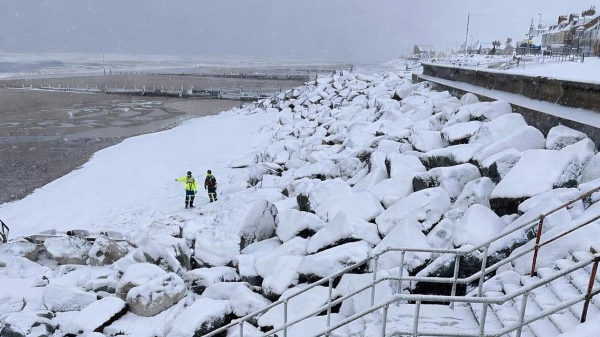 Search for missing third person called off after two people drown in the sea