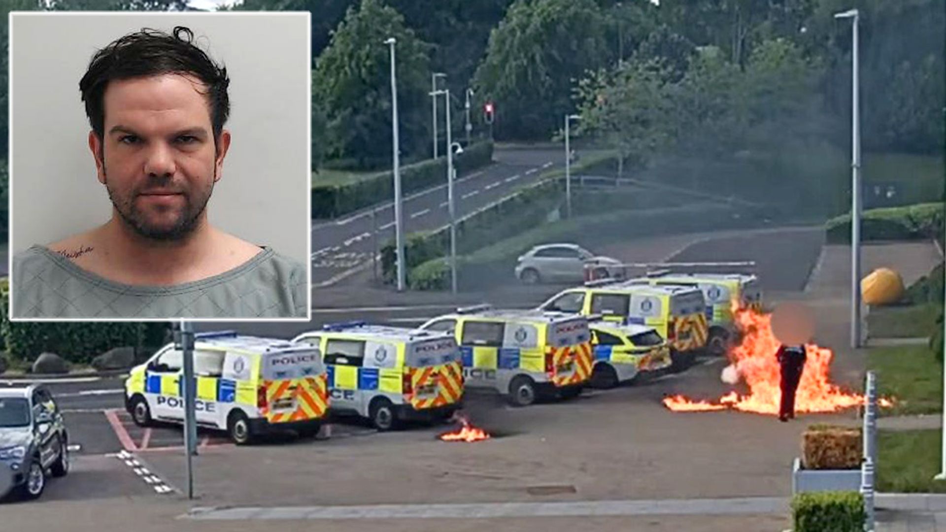 Ex-soldier jailed for police station petrol bomb attack