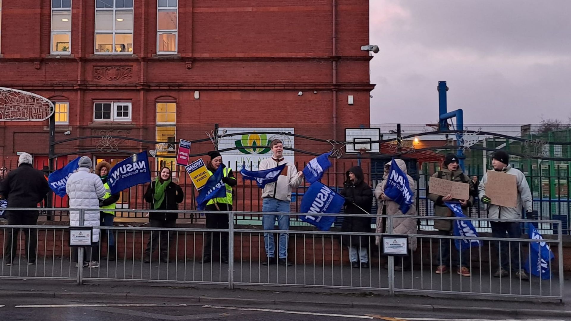 Teachers strike over ‘culture of violence by pupils’ at two primary schools