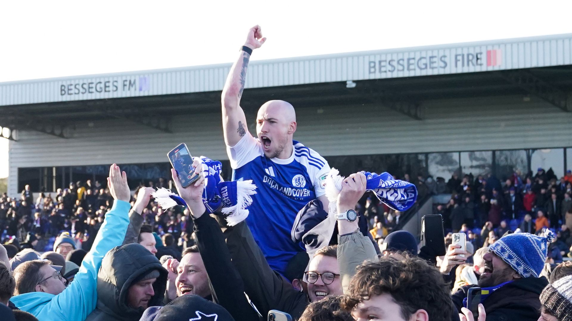 Non-League side knock out FA Cup holders Crystal Palace in competition’s biggest-ever shock