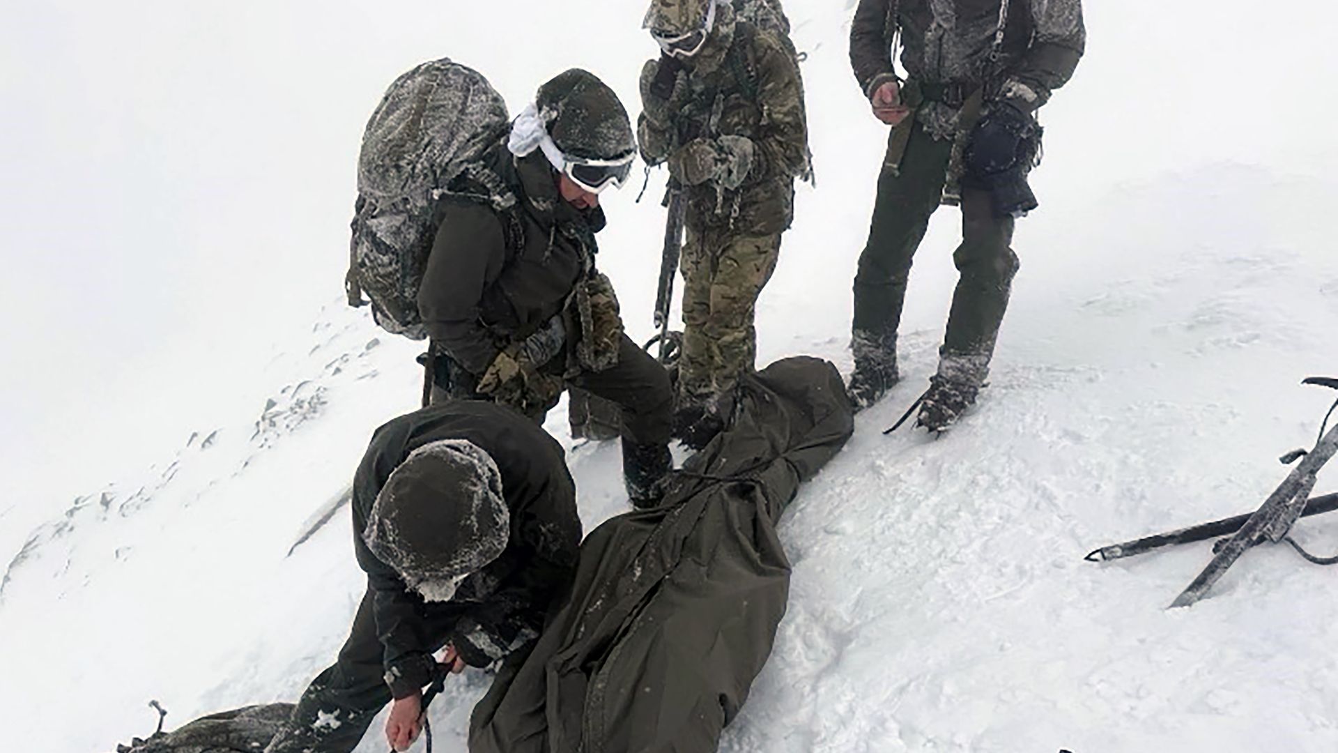 Marines rescue stranded climber in freezing conditions on Ben Nevis